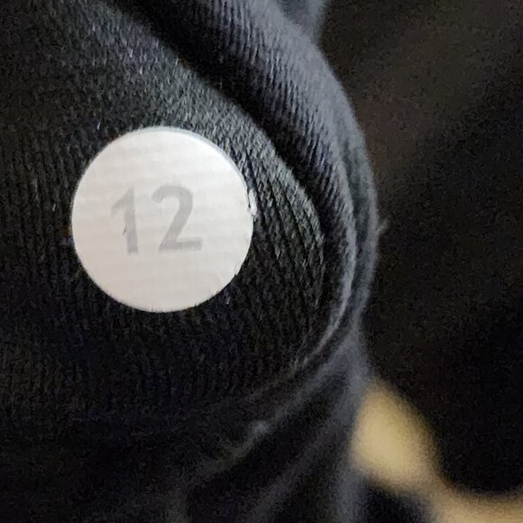 Lululemon Black Luon High Rise Wunder Under Crop - Picture 6 of 6